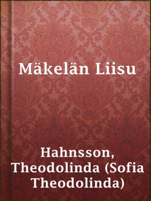 cover image of Mäkelän Liisu
